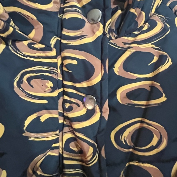 Free People Black and Gold Patterned Jacket Size M/L - Picture 7 of 12